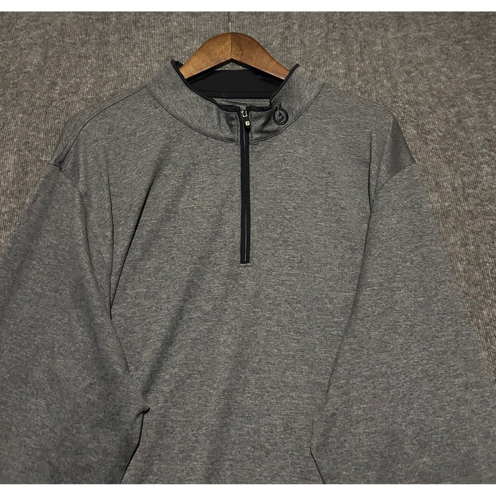 Footjoy 1/2 zip pullover gray golf performance size 3XL mens stretch